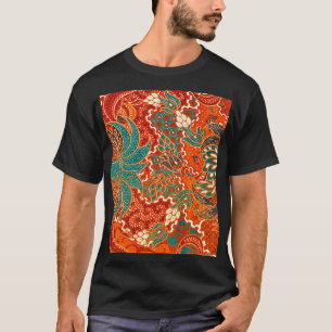 Malaysischer Batik: Schönes Kunstmuster. T-Shirt