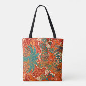 Malaysischer Batik: Schönes Kunstmuster. Tasche (Rückseite)