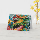 Malaysischer Drache Karte (Gelbe Blume)