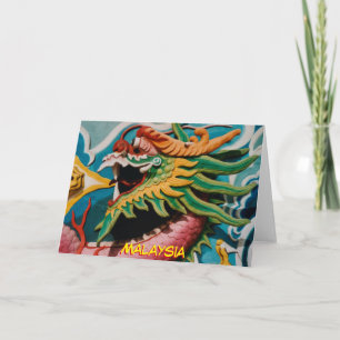 Malaysischer Drache Karte