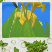 Malaysischer Kappenschmetterling auf Canna King Geschirrtuch (Gefaltet)