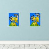 Malaysischer Kappenschmetterling Print Set (Holzboden)