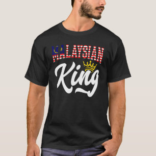 Malaysischer König Malaysias malaysische Flagge_1 T-Shirt