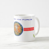 Malaysischer Luftwaffenflecken Kaffeetasse (VorderseiteRechts)