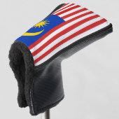 Malaysischer Malay Flagge Jalur Gemilang Golf Headcover (3/4 Vorderseite)