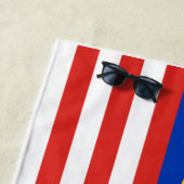 Malaysischer Malay Flagge Jalur Gemilang Strandtuch (Beispiel)