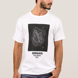 Malaysischer MotoGP-Sepang-Schaltplan T-Shirt