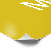 Malaysischer Reiseplan Poster (Ecke)