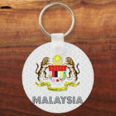 Malaysischer Wappen Schlüsselanhänger (Vorderseite)