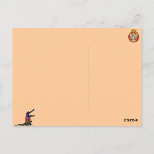 Malbork Castle Postkarte (Rückseite)