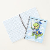 Malbuch Dinosaurier für Kinder ab 3 Jahren – Süße Notizblock (Innenseite)