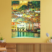 Malcesine am Gardasee (1913), Gustav Klimt Leinwanddruck (Insitu (Wohnzimmer))