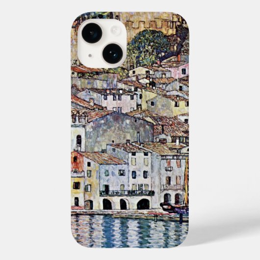 Malcesine am Gardasee, Gustav Klimt Case-Mate iPhone Hülle (Rückseite)