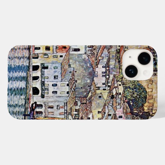 Malcesine am Gardasee, Gustav Klimt Case-Mate iPhone Hülle (Rückseite (Horizontal))