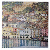 Malcesine am Gardasee, Gustav Klimt Fliese (Vorderseite)