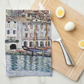 Malcesine am Gardasee, Gustav Klimt Geschirrtuch (Viertel Falte)