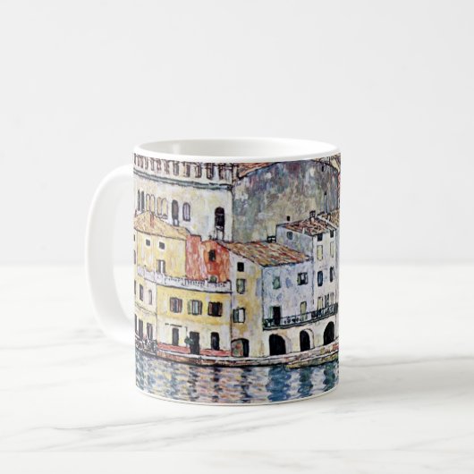 Malcesine am Gardasee, Gustav Klimt Kaffeetasse (Vorderseite Links)