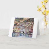 Malcesine am Gardasee, Gustav Klimt Karte (Gelbe Blume)