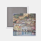 Malcesine am Gardasee, Gustav Klimt Magnet (Vorderseite/Rückseite)