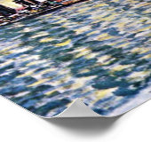 Malcesine am Gardasee, Gustav Klimt Poster (Ecke)