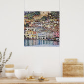 Malcesine am Gardasee, Gustav Klimt Poster (Küche)
