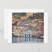 Malcesine am Gardasee, Gustav Klimt Postkarte (Vorne/Hinten)