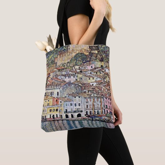Malcesine am Gardasee, Gustav Klimt Tasche (Von Nahem)