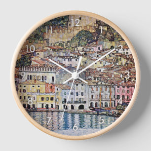 Malcesine am Gardasee, Gustav Klimt Uhr