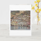 Malcesine am Gardasee Karte (Gelbe Blume)