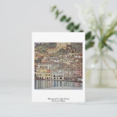 Malcesine am Gardasee Postkarte (Stehend Vorderseite)