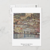 Malcesine am Gardasee Postkarte (Vorne/Hinten)