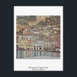 Malcesine am Gardasee Postkarte<br><div class="desc">Malcesine am Gardasee bei Gustav Klimt.

Malcesine am Gardasee Meisterwerk von Gustav Klimt.

 Gustav Klimt: Der österreichische Symbolik-Maler und einer der prominentesten Mitglieder der Wiener Sezessionsbewegung. Zu seinen wichtigsten Werken zählen Gemälde,  Mörder,  Skizzen und andere Kunstobjekte.</div>