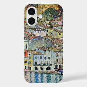Malcesine am Gardasee Von Gustav Klimt iPhone 16 Hülle