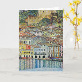 Malcesine am Gardasee Von Gustav Klimt Karte (Gelbe Blume)