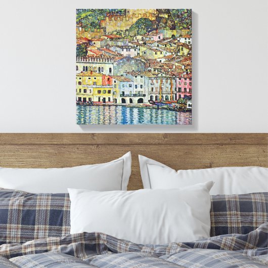 Malcesine am Gardasee Von Gustav Klimt Leinwanddruck (Insitu (Schlafzimmer))