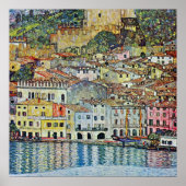 Malcesine am Gardasee Von Gustav Klimt Poster (Vorne)