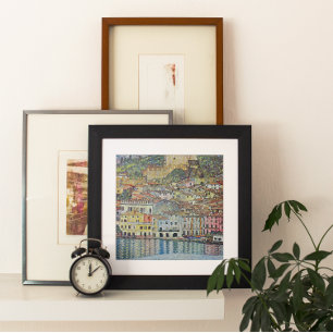 Malcesine am Gardasee Von Gustav Klimt Poster