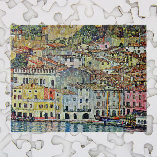 Malcesine am Gardasee Von Gustav Klimt Puzzle