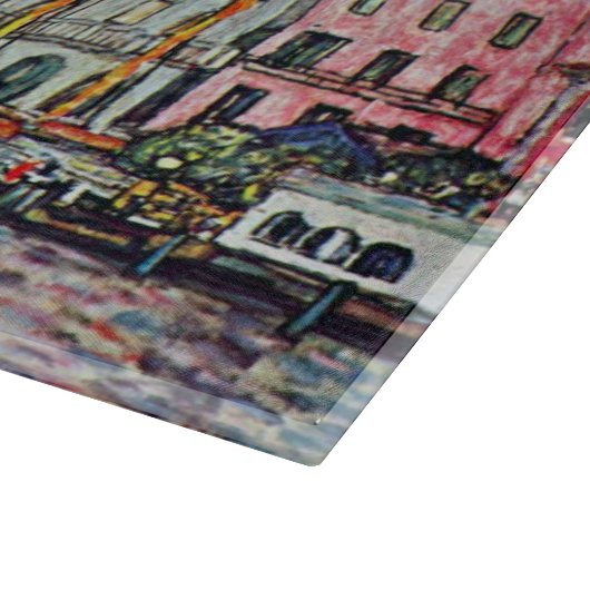 Malcesine am Gardasee Von Gustav Klimt Schneidebrett (Ecke)