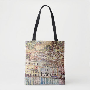 Malcesine am Gardasee von Gustav Klimt Tasche