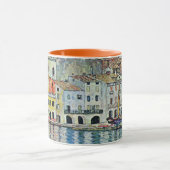 Malcesine am Gardasee Von Gustav Klimt Tasse (Zentrum)