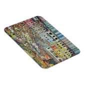 Malcesine auf See Garda durch Gustav Klimt Magnet (Rechte Seite)