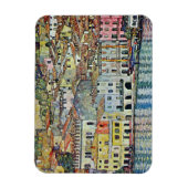 Malcesine auf See Garda durch Gustav Klimt Magnet (Vertikal)