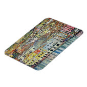 Malcesine auf See Garda durch Gustav Klimt Magnet (Linke Seite)