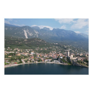 Malcesine Gardasee Italien Poster