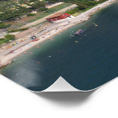 Malcesine Gardasee Italien Poster (Ecke)