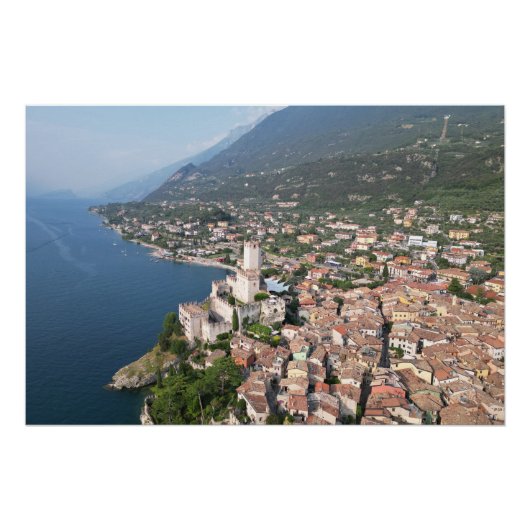Malcesine Gardasee Italien Poster (Vorderseite)