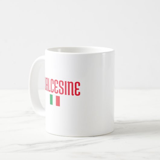 MALCESINE Italien Kaffeetasse (Vorderseite Links)