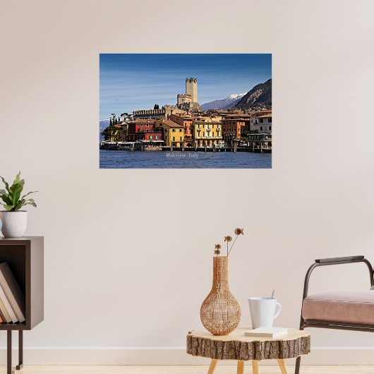 Malcesine, Italien Poster (Wohnzimmer 3)