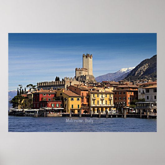 Malcesine, Italien Poster (Vorne)
